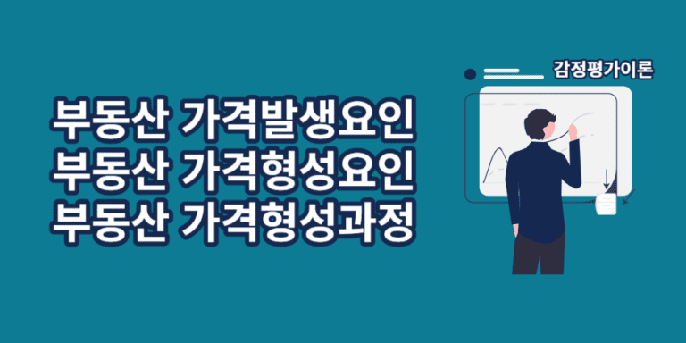 부동산가격발생요인-가격형성요인-가격형성과정