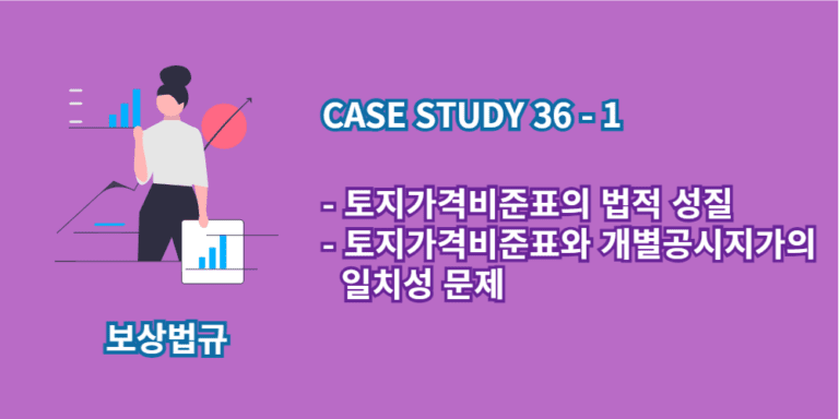 토지가격비준표의 법적 성질-개별공시지가의 일치성