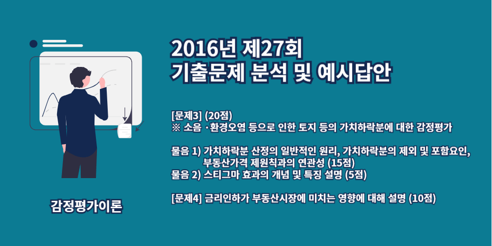 가치하락분-산정-스티그마효과-금리인하-부동산시장-2016년27회-3번-4번