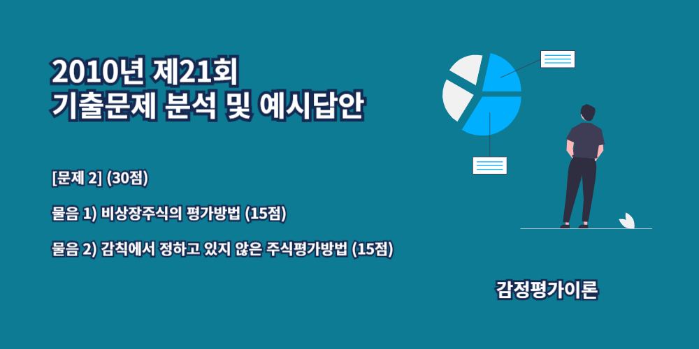 비상장주식-평가방법-감칙에서정하고있지않은주식평가방법-2010년21회-2번