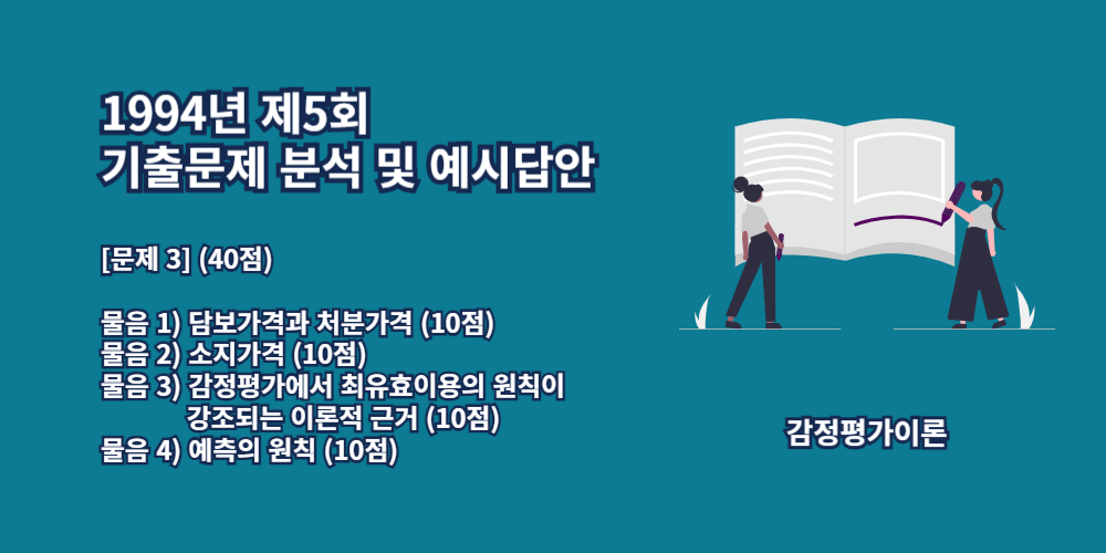 담보가격-처분가격-소지가격-최유효이용의원칙이강조되는이론적근거-예측의원칙-1994년5회-3번