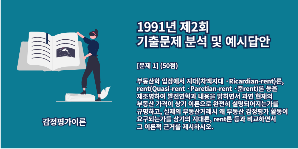 지대론-차액지대-절대지대-독점지대-입지교차지대-준지대-1991년2회-1번